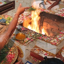 Removal of the influences of ghosts and evil spirits.